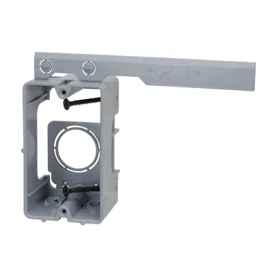 1 GANG LOW VOLTAGE DEVICE RING LOW VOLTAGE DEVICE w/ RING LEVELING TAB ALLOWS ALIGNMENT MOUNTS HORIZONTAL OR VERTICAL AVAILABLE IN 1, AND 2 GANG LEVELING TAB FEATURE ALLOWS FOR EAS...