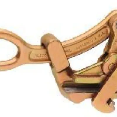 Knurled Jaw Grip 0.75-Inch Cable Capacity, Longer jaws achieve a firm hold, reducing possibility of slippage and damage to cable
