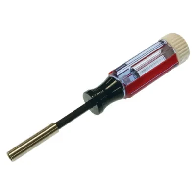 Magnetic Hand Driver, Round shank shape, 1/4 in. tip size, Hex tip type, 1 per pack