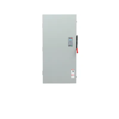 Siemens Low Voltage Circuit Protection General Duty Safety Switch. 2-Pole 2-Fuse and solid neutral Fused in a type 3R enclosure (outdoor). Rated 240VAC (400A).Horse power (Std, Tim...