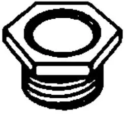 Nipples 1/2" Connector Bushed