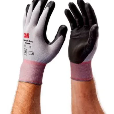 3M™ Comfort Grip General Use Gloves feature a nitrile palm coating that makes these gloves a light, flexible, abrasion-resistant and long lasting alternative to many cotton and lat...