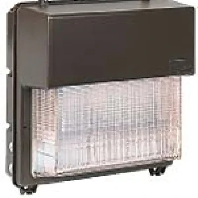 KWP SERIES - ALUMINUM 70 WATT HIGH PRESSURE SODIUM WALLPACK LUMINAIRE(LAMP NOT INCLUDED) - QUADRI-VOLT (120/208/240/277V) AT 60HZ