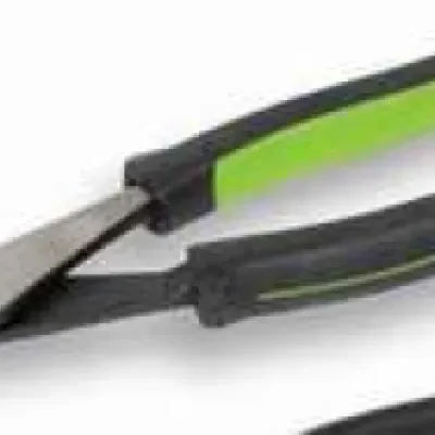 High Leverage Diagonal Cutting Pliers 7" with Molded Grip.  Slip-proof , ergonomic molded grips and flared handles for increased comfort and reduced fatigue.  Forged from chrome va...