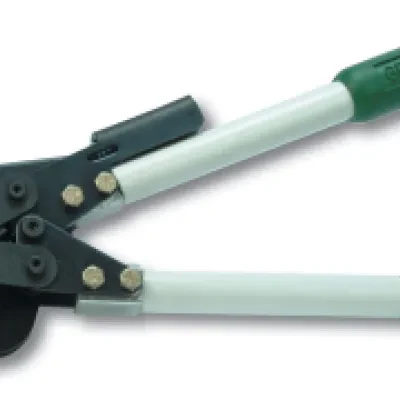 Two-speed mechanism saves cutting time by closing the blades rapidly and shifting to normal speed to perform the cut.  Patented mechanism opens the blades automatically when the cu...