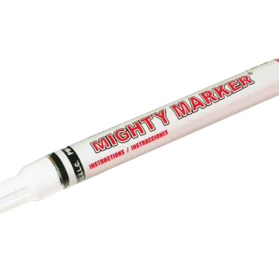 Mighty Marker 12 Pack White Marking Pens