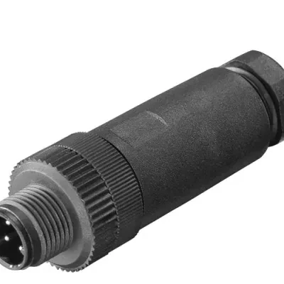 SIMATIC NET, IE POWER M12 PLUG PRO CONNECTOR FOR CONN. TO POWER SUPPLY PS791-1PRO, FOR 24V DC VOLTAGE SUPPLY, WITH MOUNTING INSTRUCT., 4-POLE, A-CODED, 3 PCS
