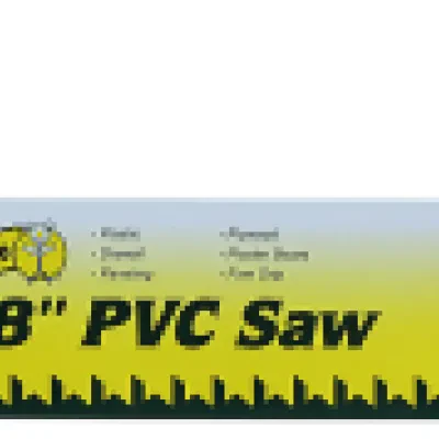PVC Saw & Replacement Blade, 18 in. blade length, Offset handle type, Bi Metal blade material