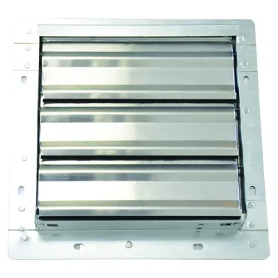 Ceiling Shutter, Width- 28 IN, Length- 28 IN. For Use With 24 IN Belt Drive Wholehouse Fan