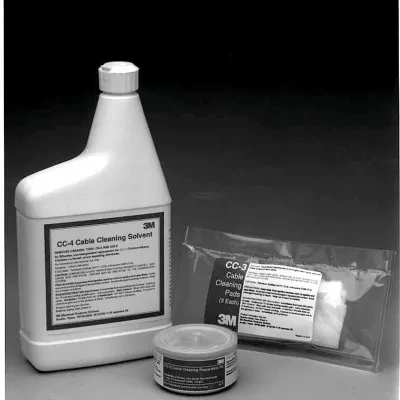 3M™ Cable Preparation Kit helps to clean the cable parts, prior to using the cable for any connections. This kit includes 3 CC saturated cable cleaning pads and a non conductive gr...