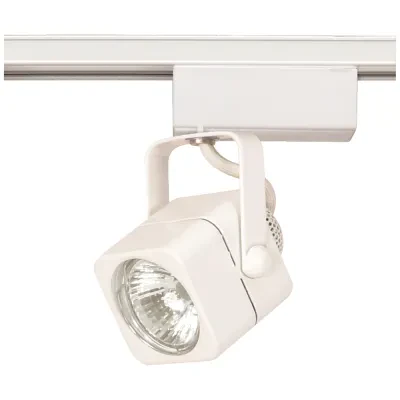1 Light - MR16 - 12V Track Head - Square - White
