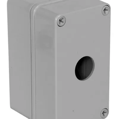 Hubbell Premise Wiring Products, HI-IMPACT Surface Mount Box, NEMA 4X,Thermoplastic, 1-Port