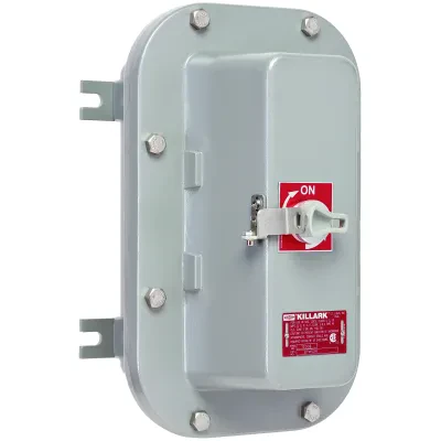B7MS SERIES - ALUMINUM COMPACT ROTARY STYLE ENCLOSURE WITH MANUAL SQUARED IEC STARTER - B7EQ ENCLOSURE - FLA 12.0-18.0 - 10HP MAX