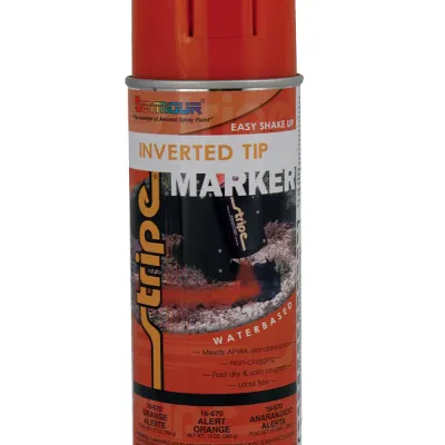 Stripe Inverted Tip Marking Paint Blue Flourescent 16oz Can