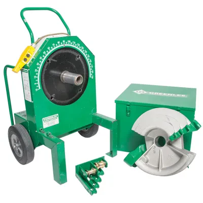 555C Bender with the 28008 1/2" - 2" Rigid Shoe Group.  The 555C Classic Series features simple relay controls for easy field repairs and compact handle design to prevent interfere...