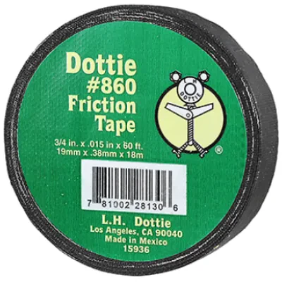 Friction Tape, 60 ft. length, 3/4 in. width