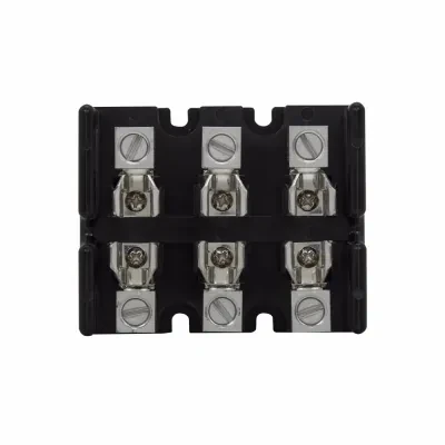 Eaton Bussmann series Class T modular fuse block, 300 Vac, 300 Vdc, 31-60A, Box lug, Four-pole
