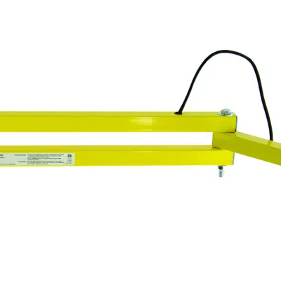 60 IN Mounting Arm, 14 Gauge Steel, 3 Arms