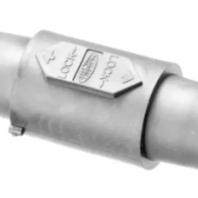 Hubbell Wiring Device Kellems, Heavy Duty Products, Single Pole Devices,Industrial Grade, Double Female, Coupler, 400A 250V DC/600V AC, SingleConductor, Pre-Wired, White