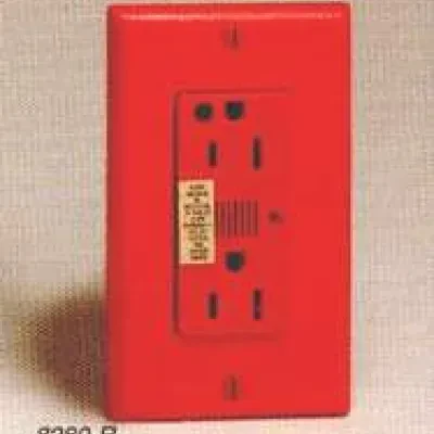 20-Amp 125-Volt Decora Plus Duplex Receptacle, White