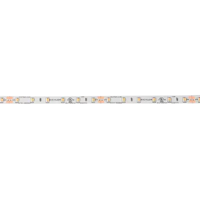 This 24-Volt LED high output tape light (3000K) is a lighting support basic that features a versatile white finish.