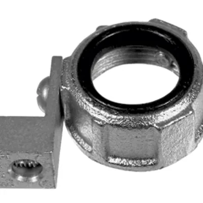 2" Insulated Malleable Iron Metallic Grounding Bushings With Aluminum Lug