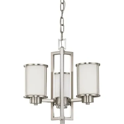ODEON 3 LIGHT CHANDELIER UP/DN