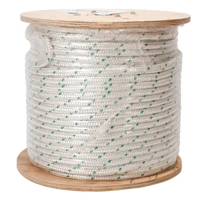 Double-Braided Composite Rope for Cable Pullers, 600' length with 4,000 pound Maximum Rated Capacity.  Double-braided inner core with an extra double-braided outer jacket for added...