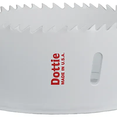 Variable Pitch Hole Saw, 2-3/8 in. hole diameter, 2-3/8 x 1-3/8 in. cutting size, Carbon Steel material, Bi-Metal construction, Powder Coated finish, M3 Steel cutting material