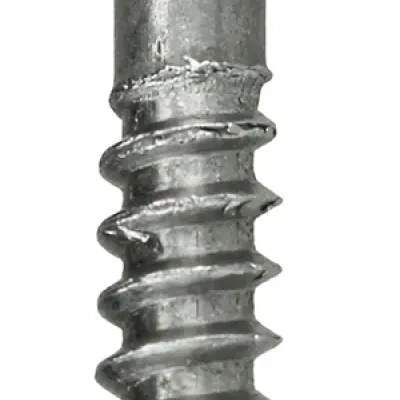 Flat Hanger Screw, Steel material, 1/4 x 3 in. Size, 3 in. length, Flat head type, Zinc Plated Finish