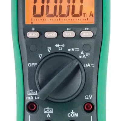 ESM™ Series Digital Multimeters.  Includes Certificate of Calibration.   Measures voltage, current, resistance and frequency.  Tests continuity and diodes.  Backlit LCD with 6,000...