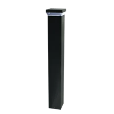 Bollard Square 42 Inch 12W, Dimmable, 4000k, 180 Deg, Bronze