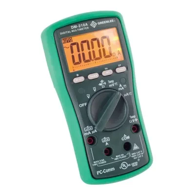 ESM™ Series Digital Multimeters.  Includes Certificate of Calibration.   Measures capacitance and temperature using a type K thermocouple.  Also measures voltage, current, resistan...