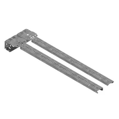 Snap to Stud Telescoping Screw Gun Box Bracket