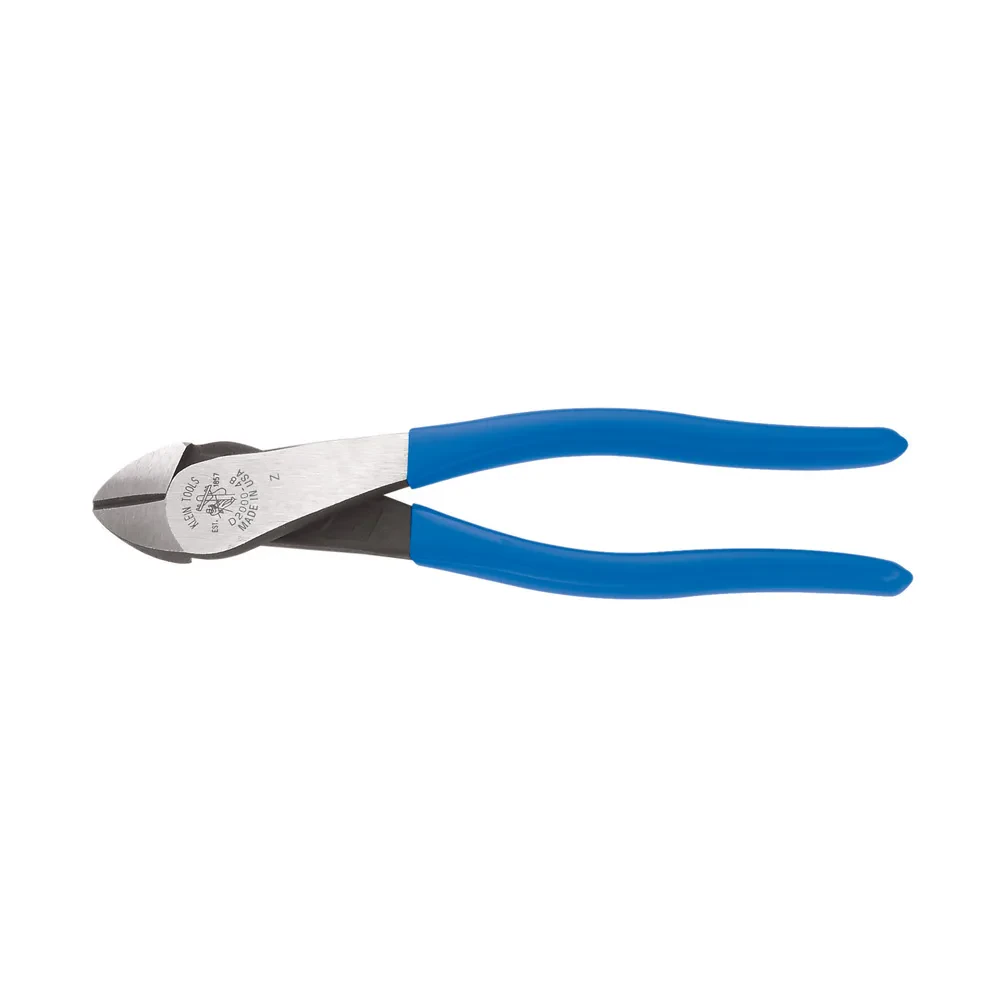 Diagonal Cutting Pliers, Angled Head, 8-Inch, Pliers with angled head design for easy work in confined spaces
