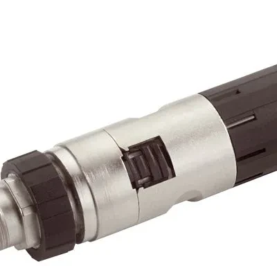 SIMATIC NET, PB FC M12 PLUG PRO M12 PLUG CONNECTOR W. RUGGED METAL HOUSING AND FC CONNECTING METHOD,WITH AXIAL CABLE OUTLET, FOR USE WITH ET200PRO, PIN CONNECTOR, (B CODED) PACKAGI...
