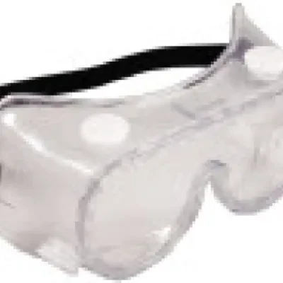 Softframe Goggles, Clear lens color, Venting, Vinyl lens material, Clear frame color, Strap, Anti-Fog goggle type