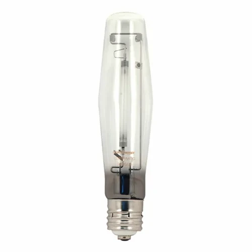 HID High Pressure Sodium Lamp, Designation: LU200/ET18, 200 WTT, ET18 Shape, E39 Mogul Base, Clear, 24000 HR, Lumens: 22000 LM Initial, 2100 DEG K Color Temperature, 22 CRI, 9-21/3...