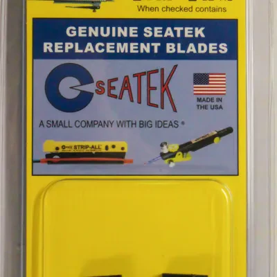 Replacement blade cartridge for the Strip-All.  Cartridge is sealed in the tool for safety.