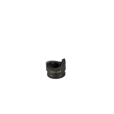 Unique punch profile splits slugs allowing for easy slug removal. Knurled edge for better grip.  Laser markings for quick part identification.  Made in USA.  Replaces 721-3/4P