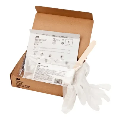 3M™ Scotchcast™ Potting Kit 2136 includes all the accessories to encapsulate an 8 AWG ground connection in an underwater wet niche fixture. The kit gets rid of corrosion and possib...