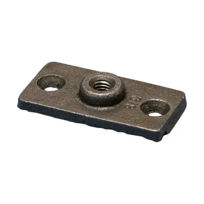 365M Malleable Iron Wall or Ceiling Plate, Plain, 1/2" Rod