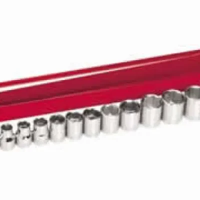 3/8-Inch Drive Socket Wrench Set, Metric, 13-Piece, Socket Wrench drive type: Hex