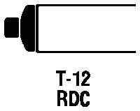 GE, 75 WTT, 5150 LM, 4100 KV, 60 CRI, 1.5 IN Diameter, 60 IN Length, Recessed Double Contact (R17d) Base, 12000 HR Average Life