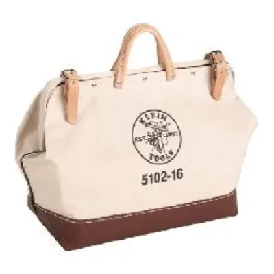 Canvas Tool Bag, 12-Inch, Heavy-duty No. 8 natural canvas tool bag