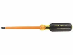 Insulated Screwdriver, #2 Phillips Tip, 4-Inch, 1000V rated for safety