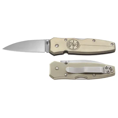 Lockback Knife 2-1/2-Inch Drop Point Blade, Blade is AUS8 stainless