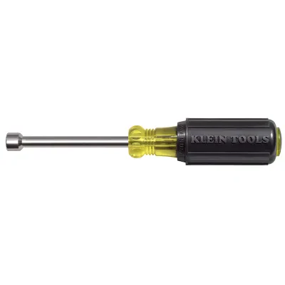 5/16-Inch Nut Driver with Hollow Shaft, Exclusive hollow shaft design with Rare-Earth magnetic tip features unobstructed pass-through, even on long bolts