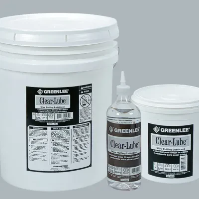 Clear Cable Lube Gallon.  Designed for use within electrical or datacom cable pulls.  Clear and colorless for quick, easy clean-up.  Environmentally safe, non-hazardous, non-toxic...