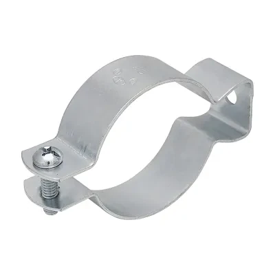 MADISON, 3-1/2 HANGERS W/BOLT CONDUIT HANGER W/NUT AND BOLT FOR SUPPORTING 3-1/2" EMT OR RIGID CONDUIT, BRIGHT ZINC #0-#5 HANGERS ARE SELF THREADING AND DO NOT REQUIRE A NUT. BRIGH...